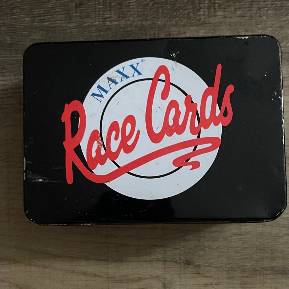 MAXX Race Cards Tin Box